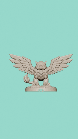 Lion-Bird_The Guardian Beast (Sovereign Chibi Beasts Collection) 3d model