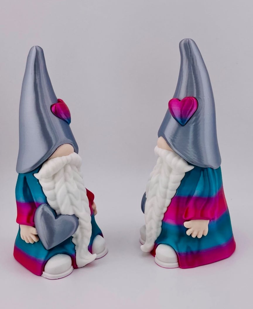 Coat Gnome -Short Hat 3d model