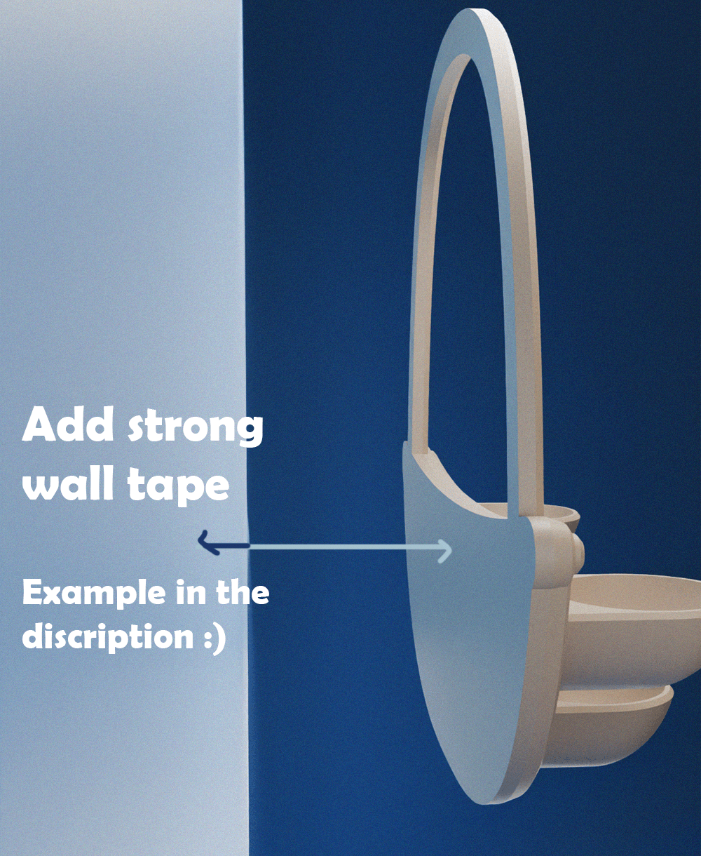 Easter Basket Wall Shelf 3d model