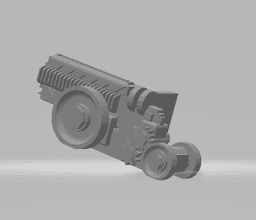FHW: Smashing accelerator Cannon V1.2 3d model