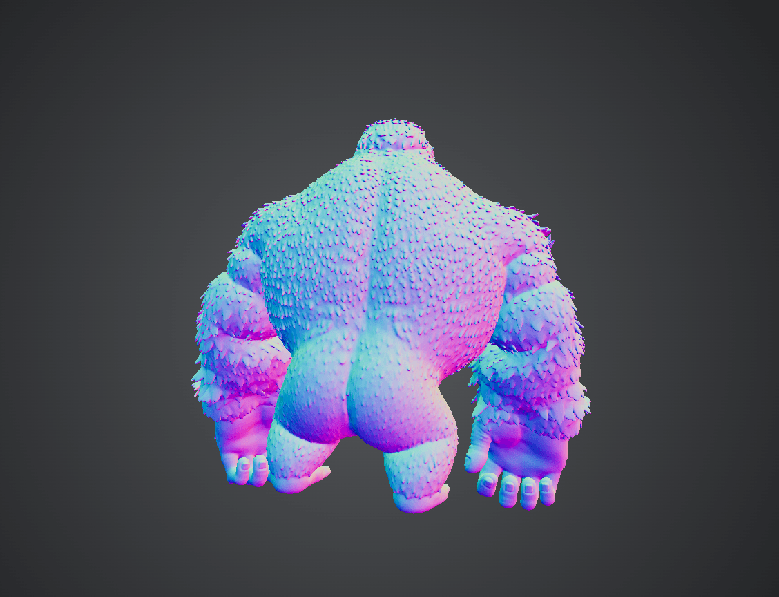 CENTER BOSS MEGAPITHICUS 3d model