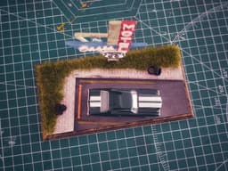 Route 66 Diorama for Hot Wheels and 1:64 Diecast Cars & Figure 3d model