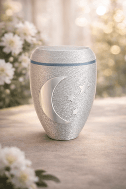 Harmonia Celestial Edition – Designer Urn with Moon & Stars 3d model