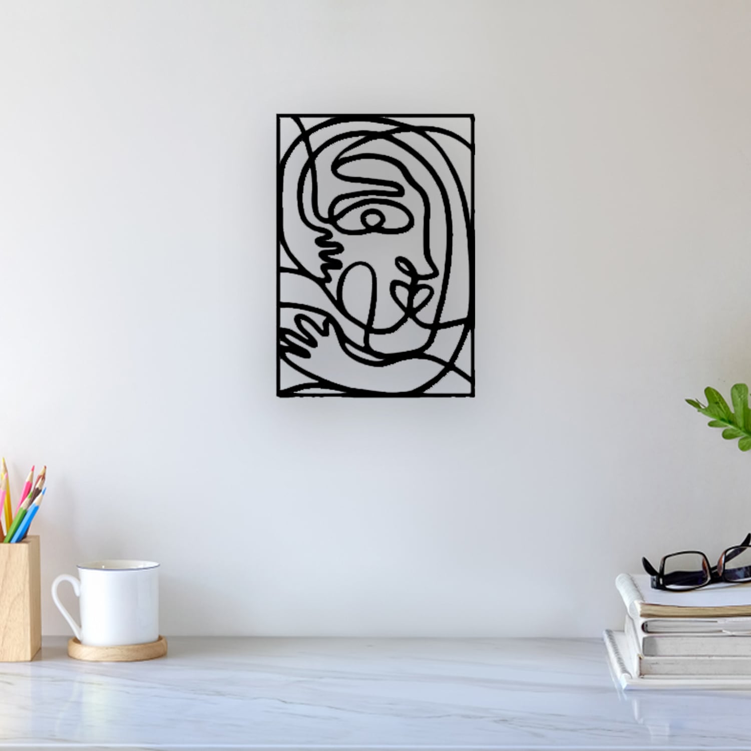 Abstract Wall Art 3d model