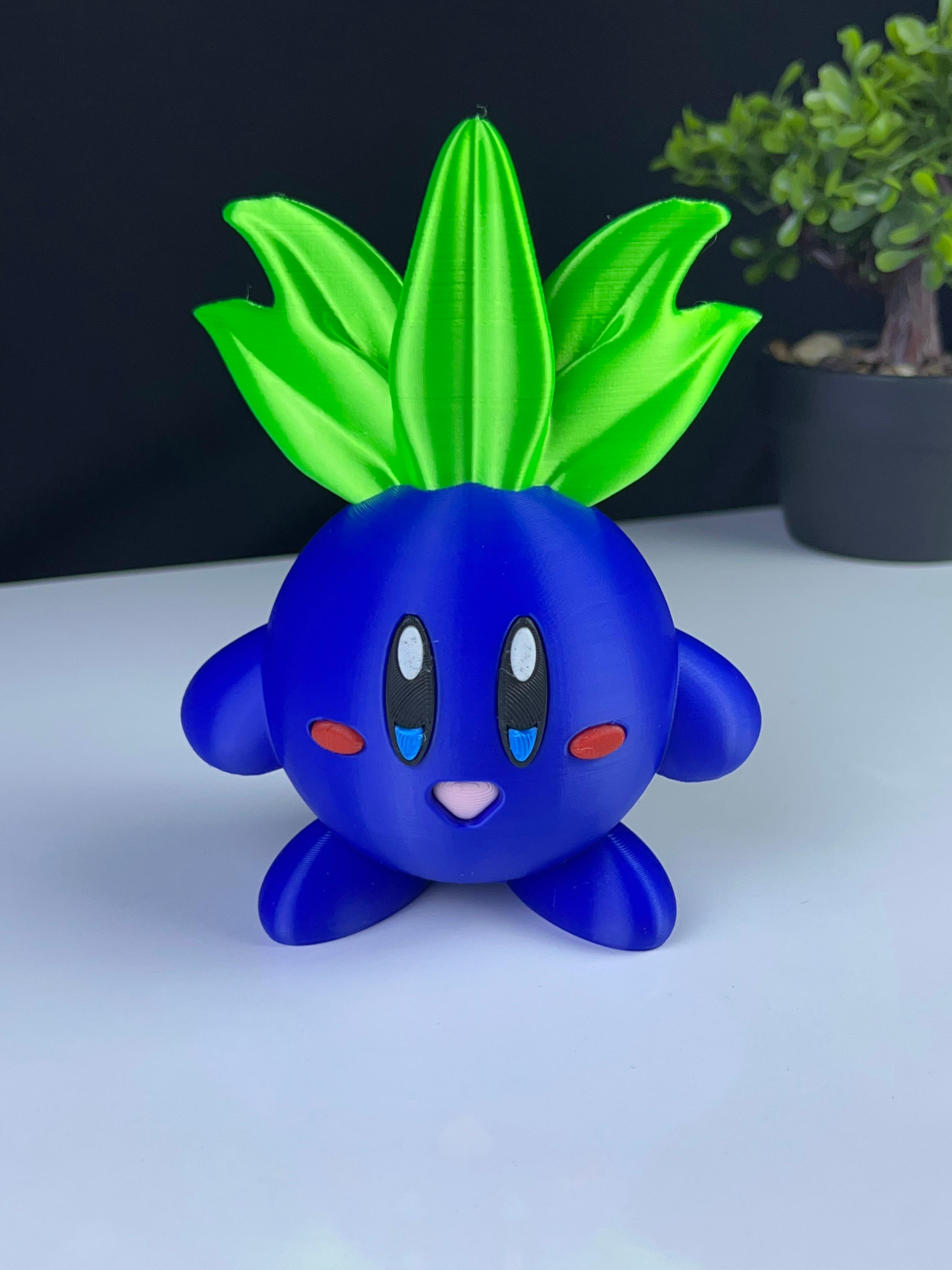 Oddish Kirby - Multipart 3d model
