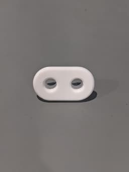 Ethernet Wall Grommet x2 3d model
