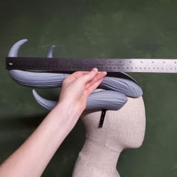 Flemeth | Shapeshifter Cosplay Horns 3d model