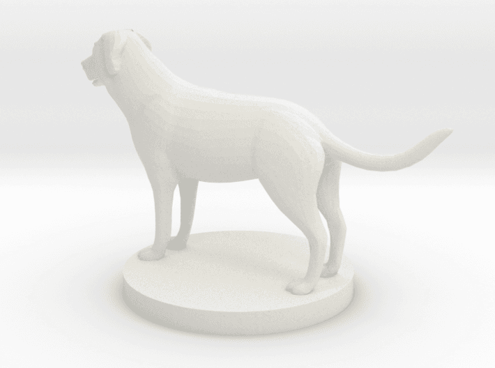 Mastiff - Mastiff - 3d model render - D&D - 3d model