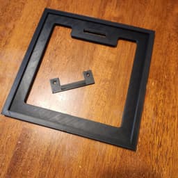 3D Painting Frame and Hanger System 3d model