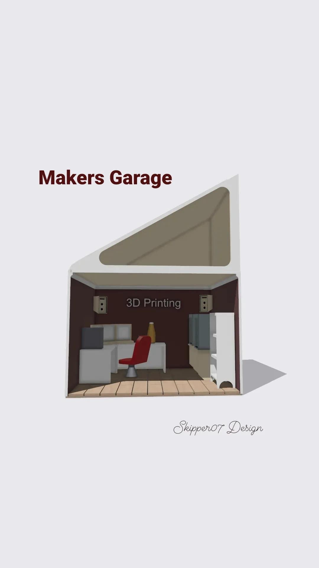Makers Garage 3d model