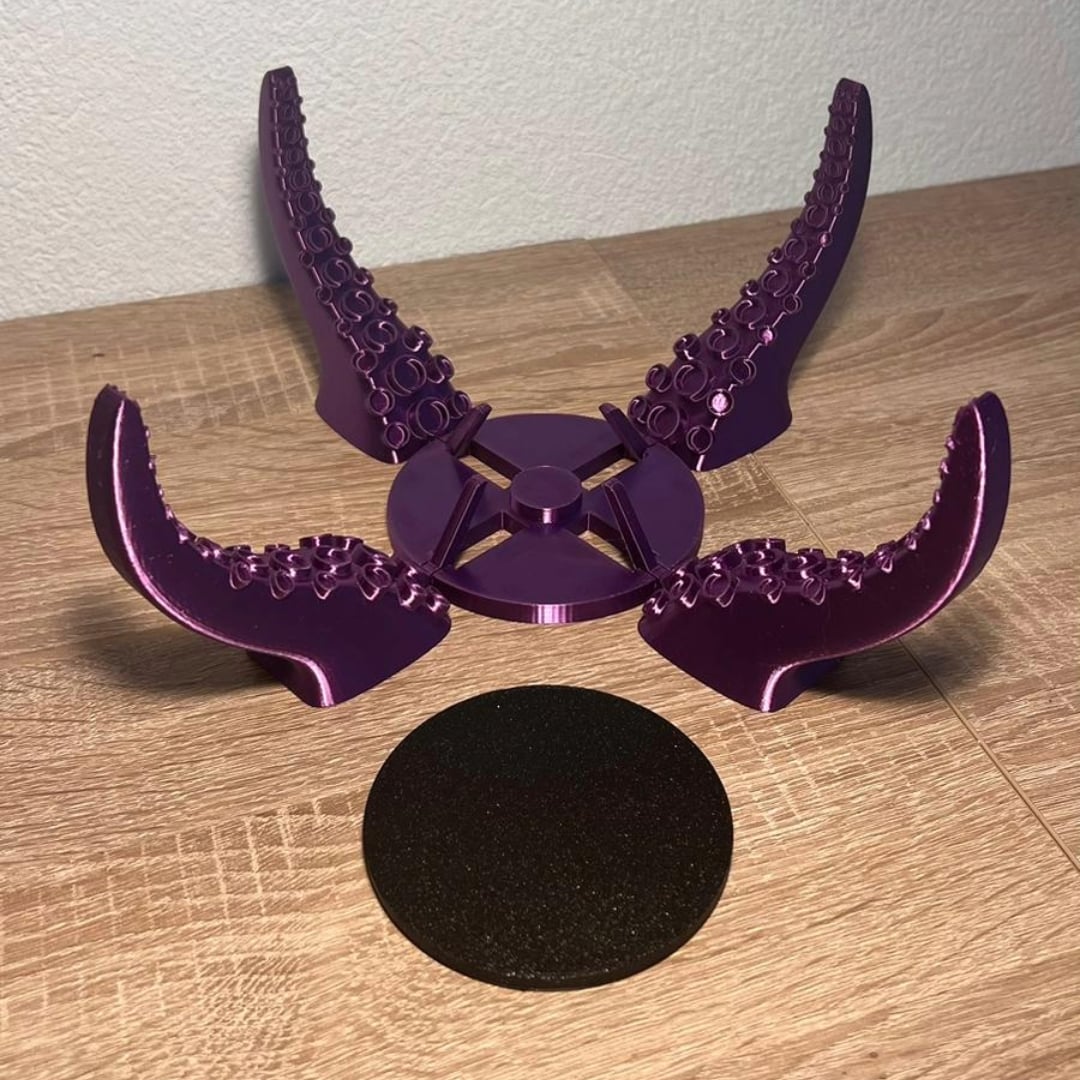 ARTICULATED SELF ADJUSTING TENTACLE COASTER 3d model