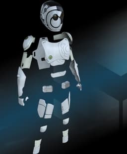Murderbot armor 3d model