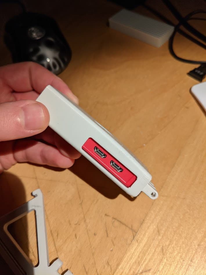 Pi Zero with Camera Holder 3d model