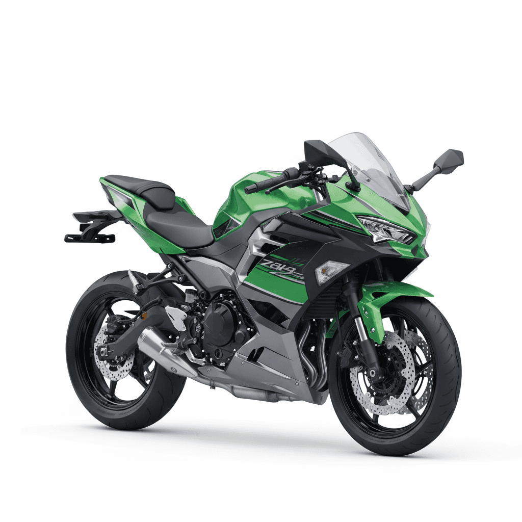 Kawasaki Ninja ZX 4R Superbike 3d model