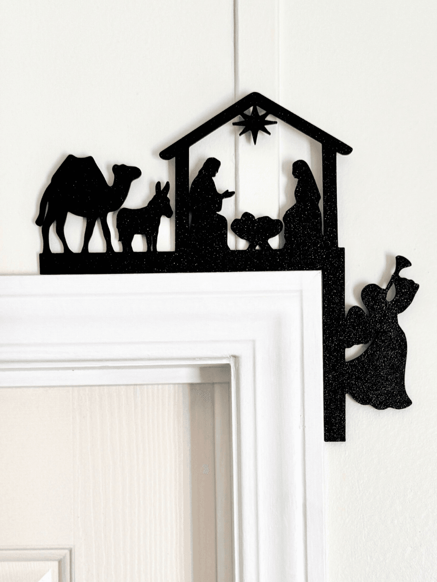 3D Printed Nativity Corner Decor Christmas Decor Holiday Nativity Home Decor No AMS Needed 3d model