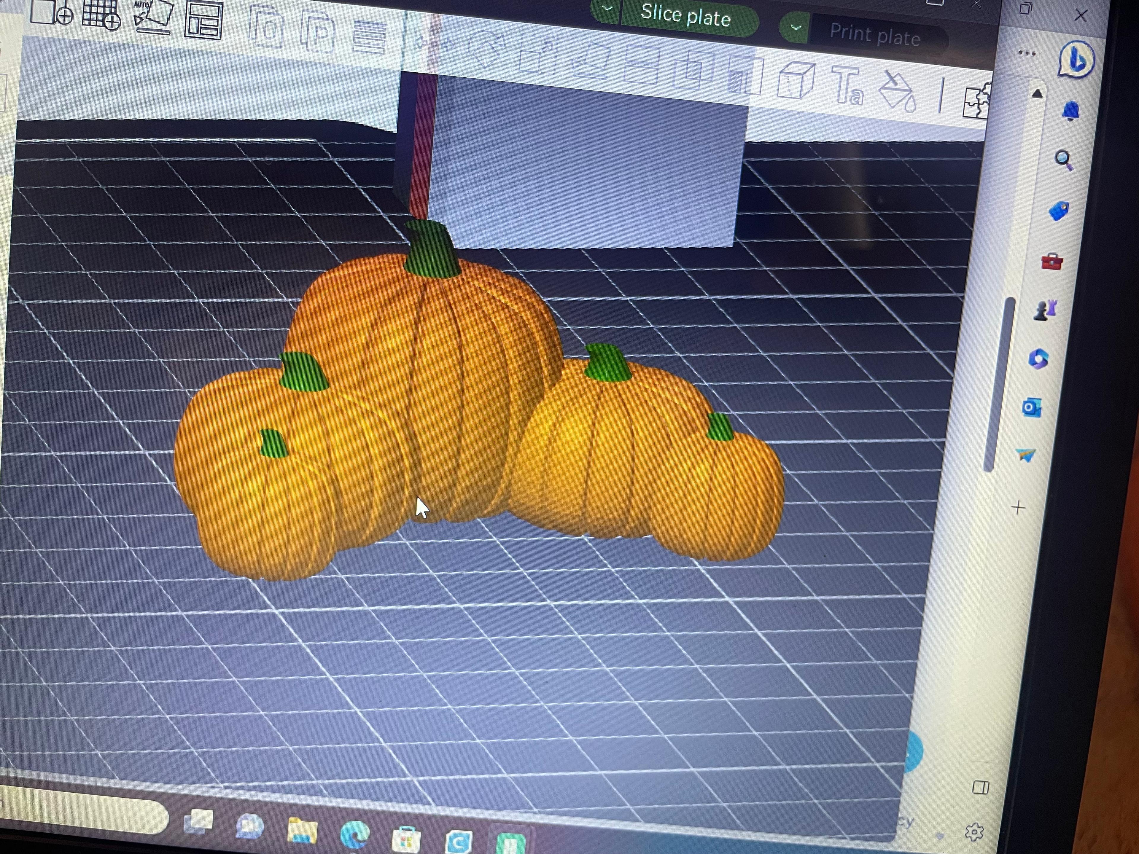  3mf pumpkin patch 3d model