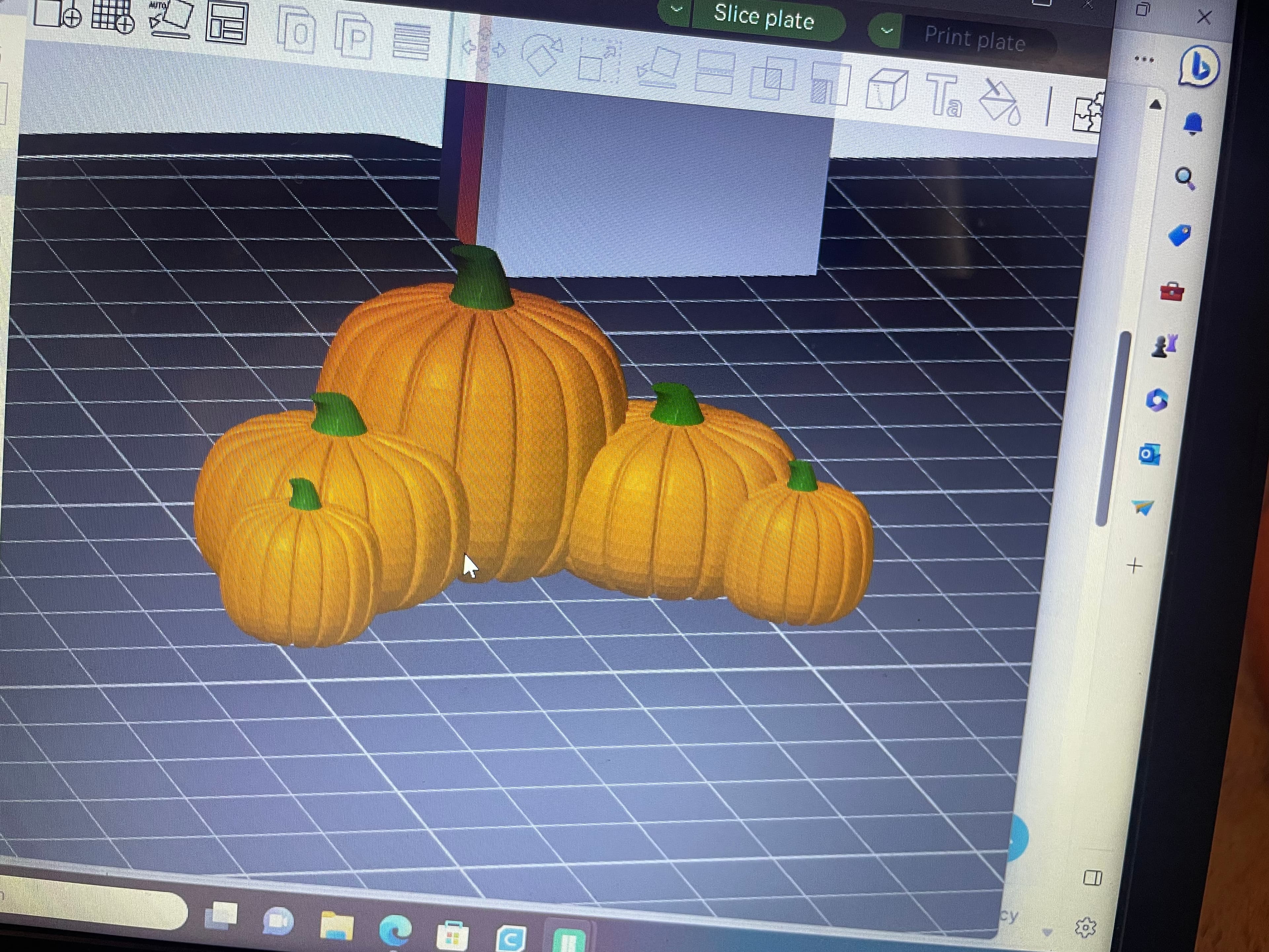 3mf pumpkin patch 3d model
