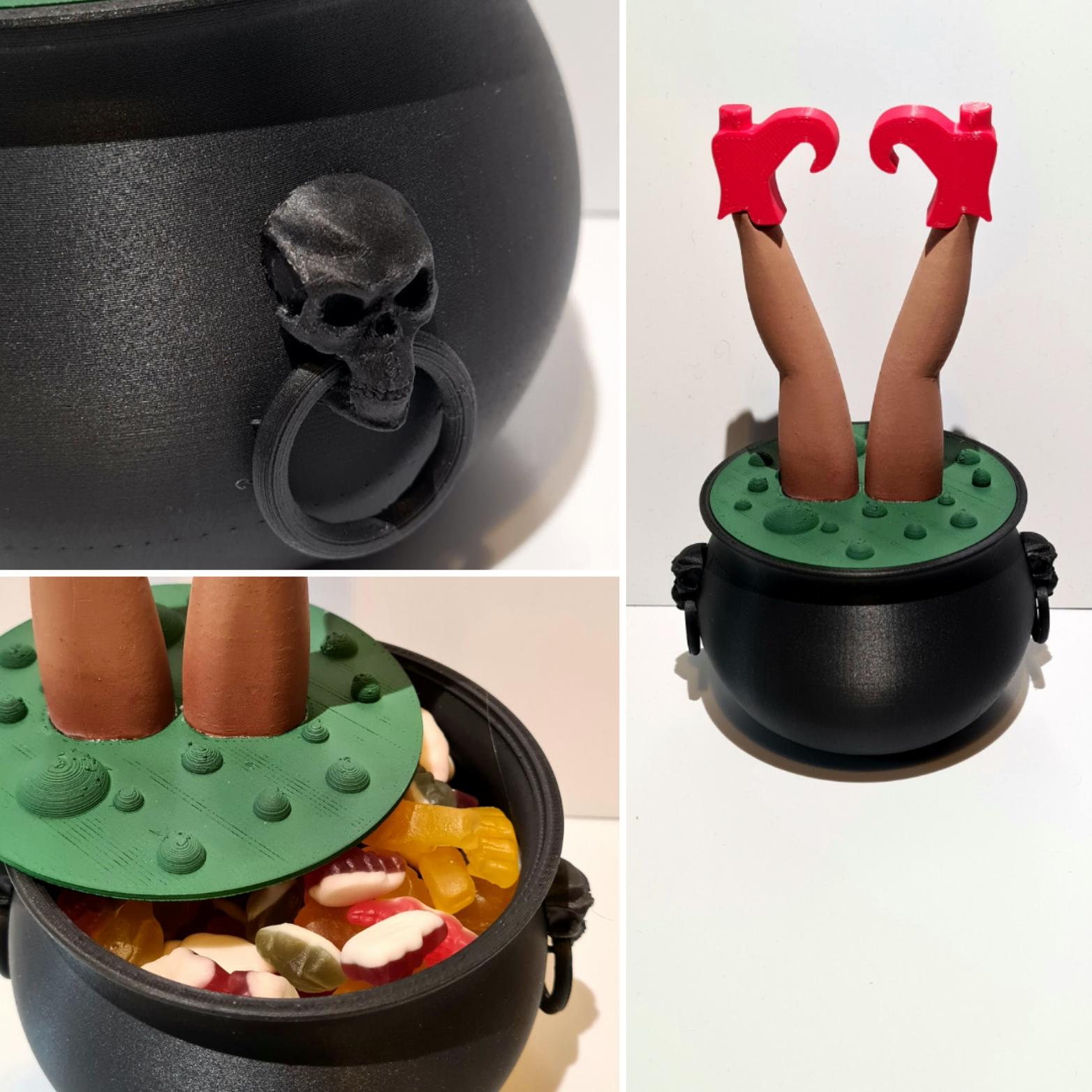 witch's cauldron  3d model