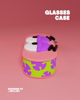 PATRICK STAR SWITCH BOX EYEGLASSES AND JEWELRY BOXES 3d model