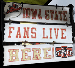 I-State Fans Yard Sign 3d model