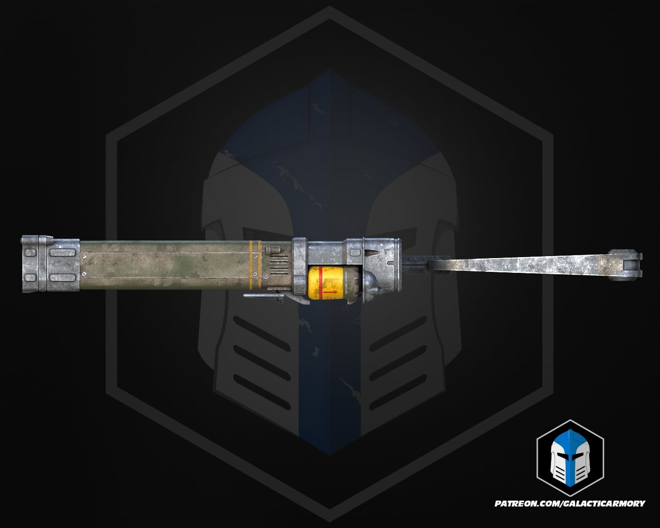 Laser Rifle - 3D Print Files 3d model