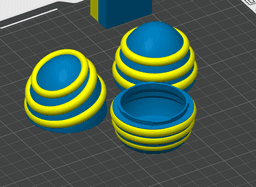 Sonic Dragon Flexi - Gyro Fidget Spinner Tail, Keychain Baby Dragon, Egg Container STL/3MF 3d model