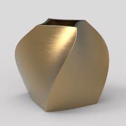 CONTEMPORARY SCULPTURAL VASE 3d model
