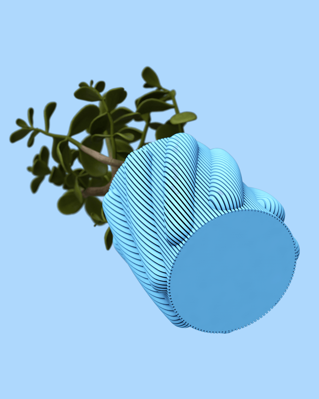 H33WORKS Bubble Bend Vase 3d model