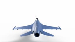 f16.stlF-16 Fighting Falcon Military Jet model 3d model