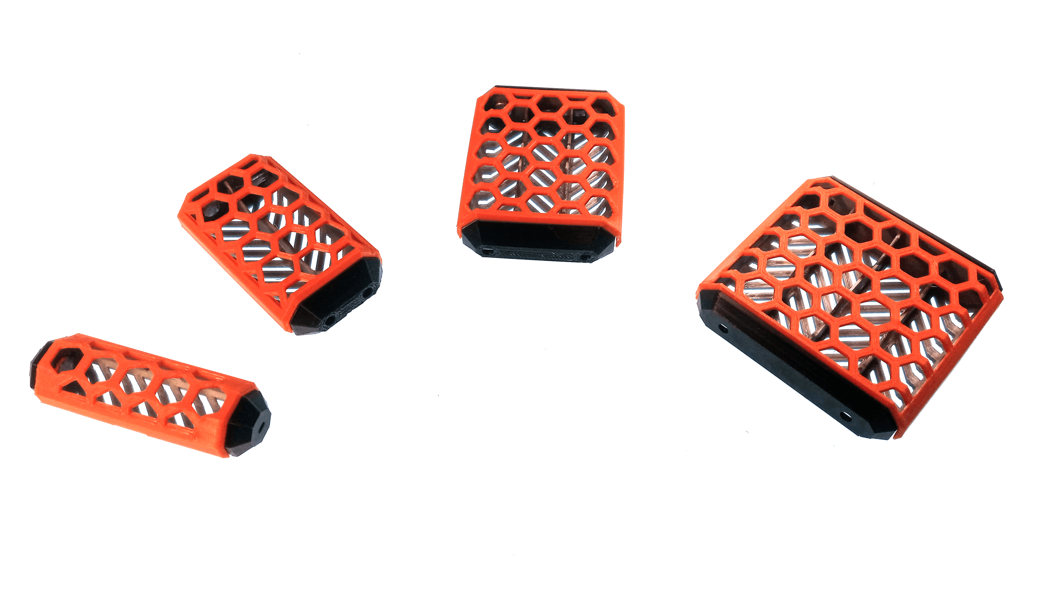 AA Batteries holders 3d model