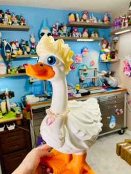 Goose Gear Wig Set #2 for Porch Goose 3d model
