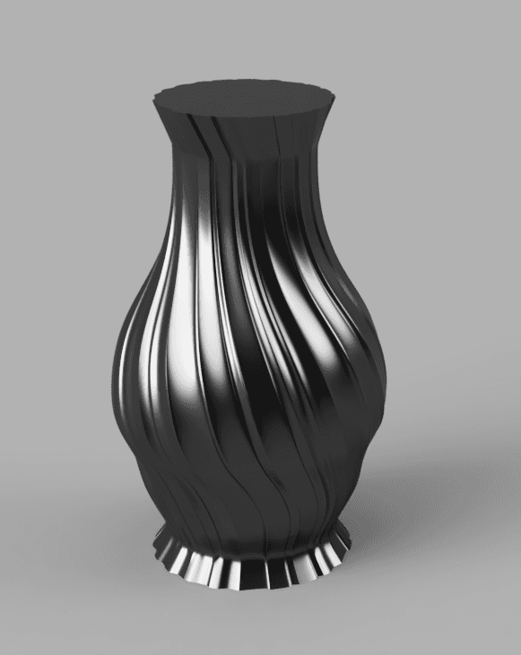 Traditional vase 3d model