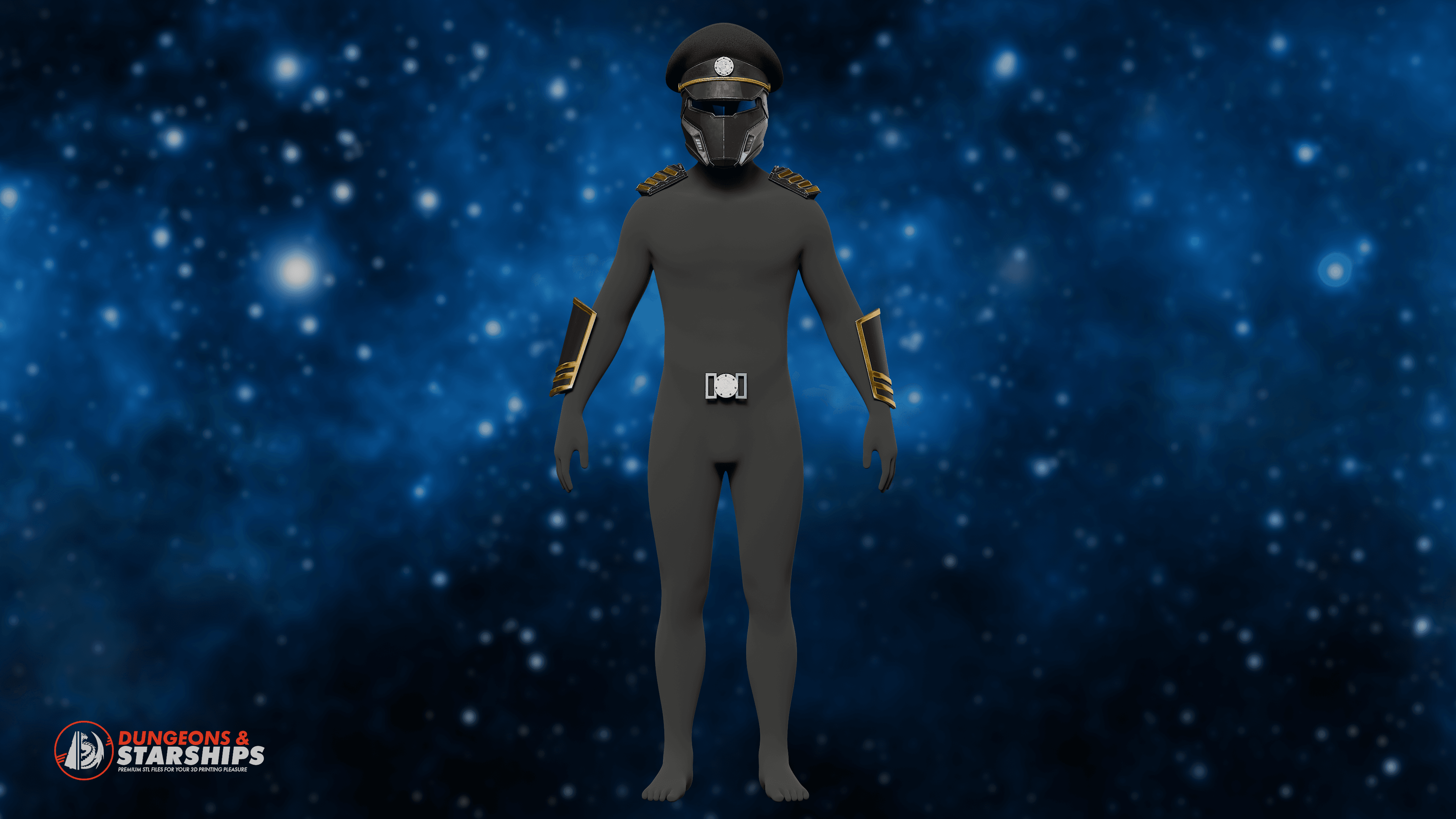 Parade Commander - Helldivers 2 3d model