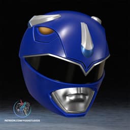 OG Blue Helmet 3D Printer STL File 3d model