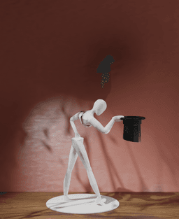 NObody - Magician 3d model