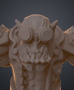 Ork Dread Riders 3d model