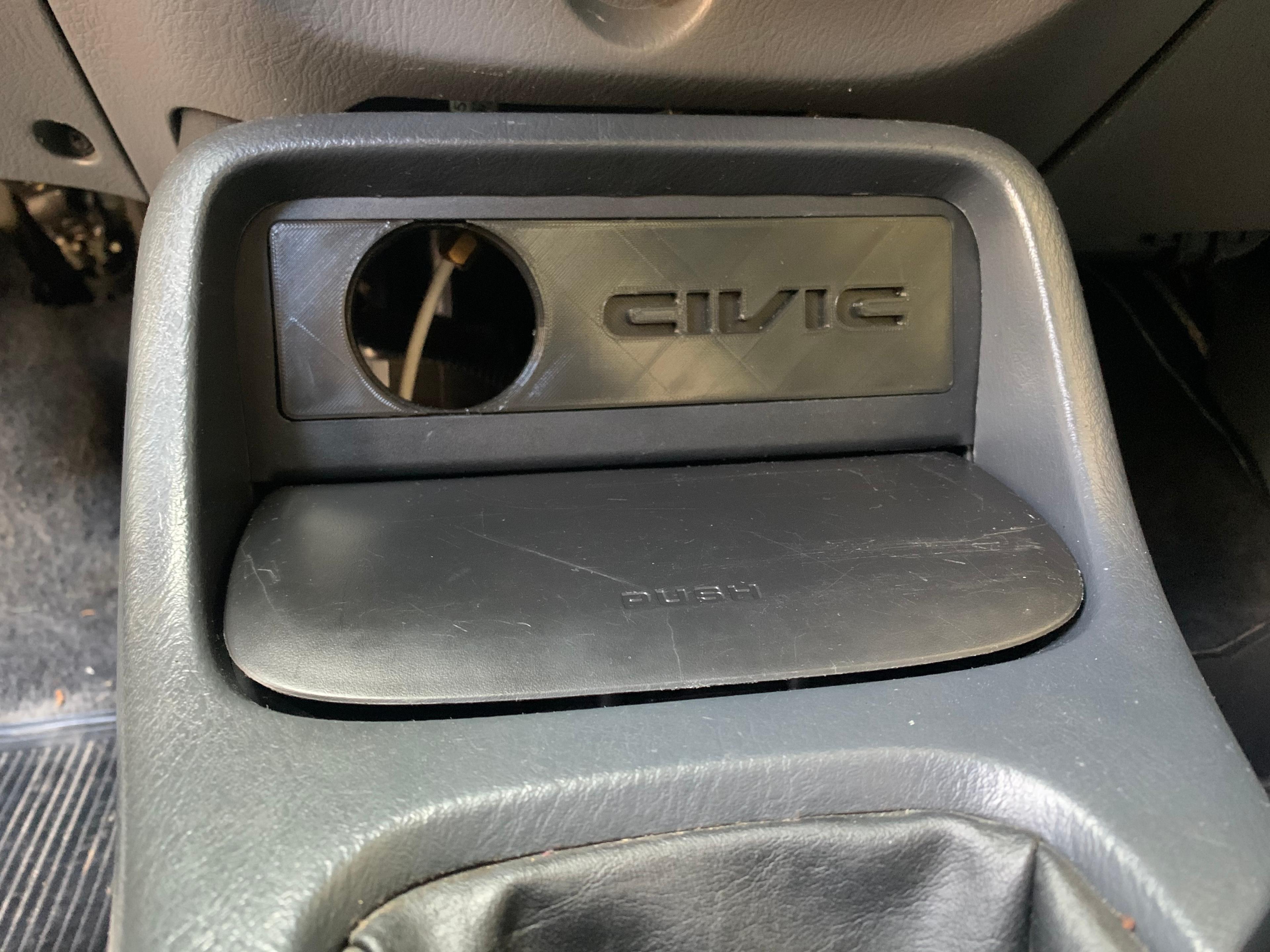 96-98 Civic Gauge pod 3d model