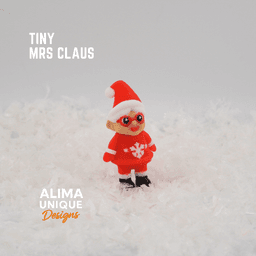 Tiny MRS Claus 3d model