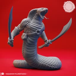 Den of Yuan-Ti - Tabletop Miniature (Pre-Supported) 3d model