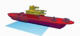 Standardized Warship 3d model