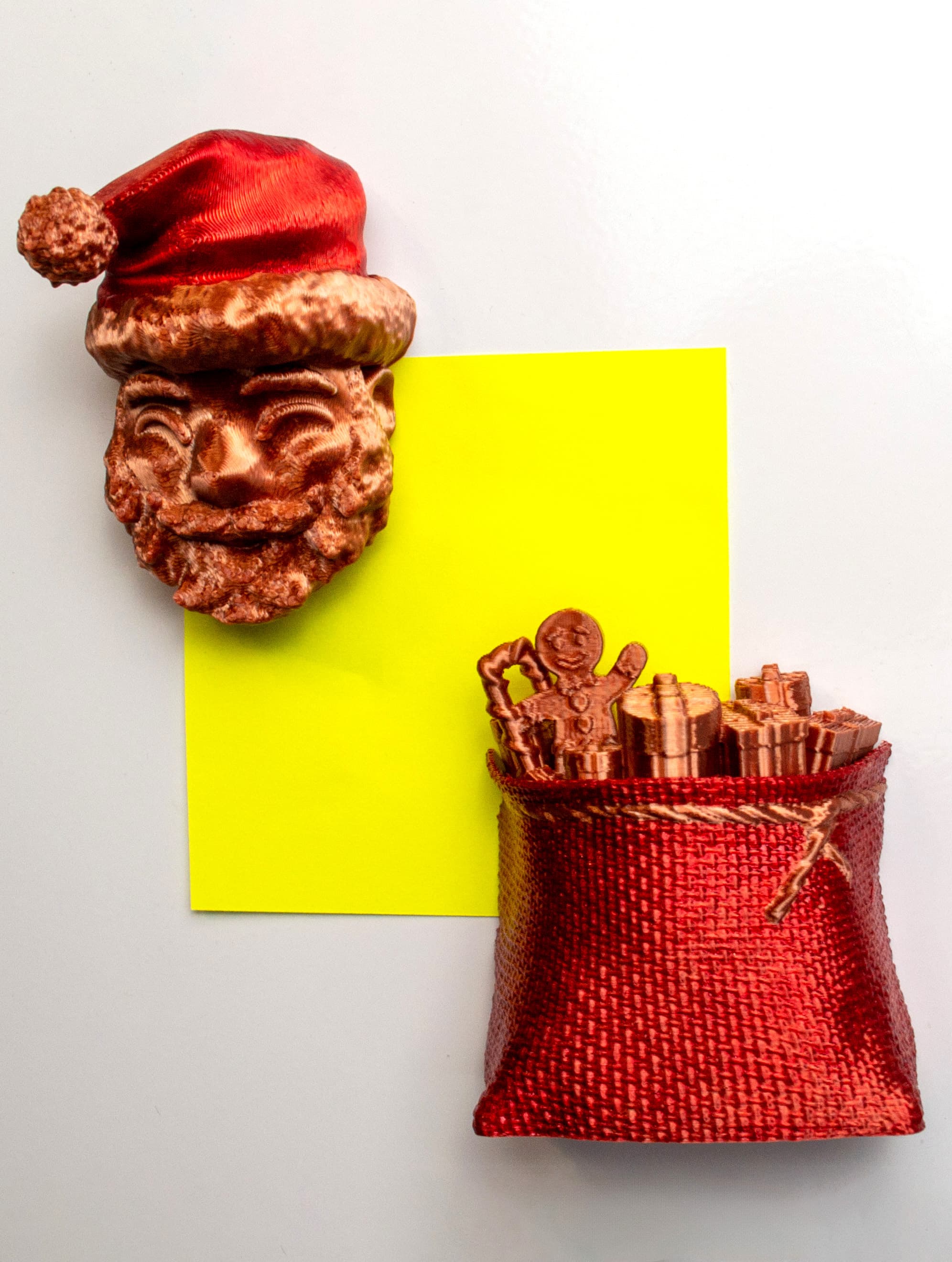 Christmas Magnets Set 3d model
