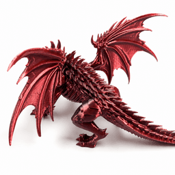 AGRESSIVE DRAGON SCULPTURE / GOTHIC DECOR / SHELF SCULPTURE DECOR / MODERN DRAGON SCULPTURE 3d model
