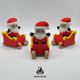 Santa Clicker 3d model