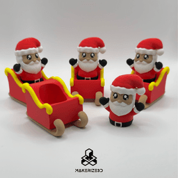 Santa Clicker 3d model