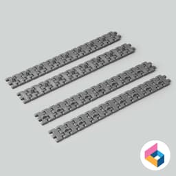 Foldable tank T34-85 3d model