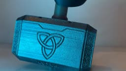 Mini Thor Hammer (Mjölnir) 3d model