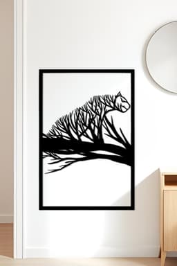 Lion Wall Art, Wall Decor, Home Decor 3d model