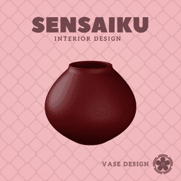 297. Cylinder 297 - Honey Jar Style Vase Custom Vase Design - Ikebana Home Decoration 3d model