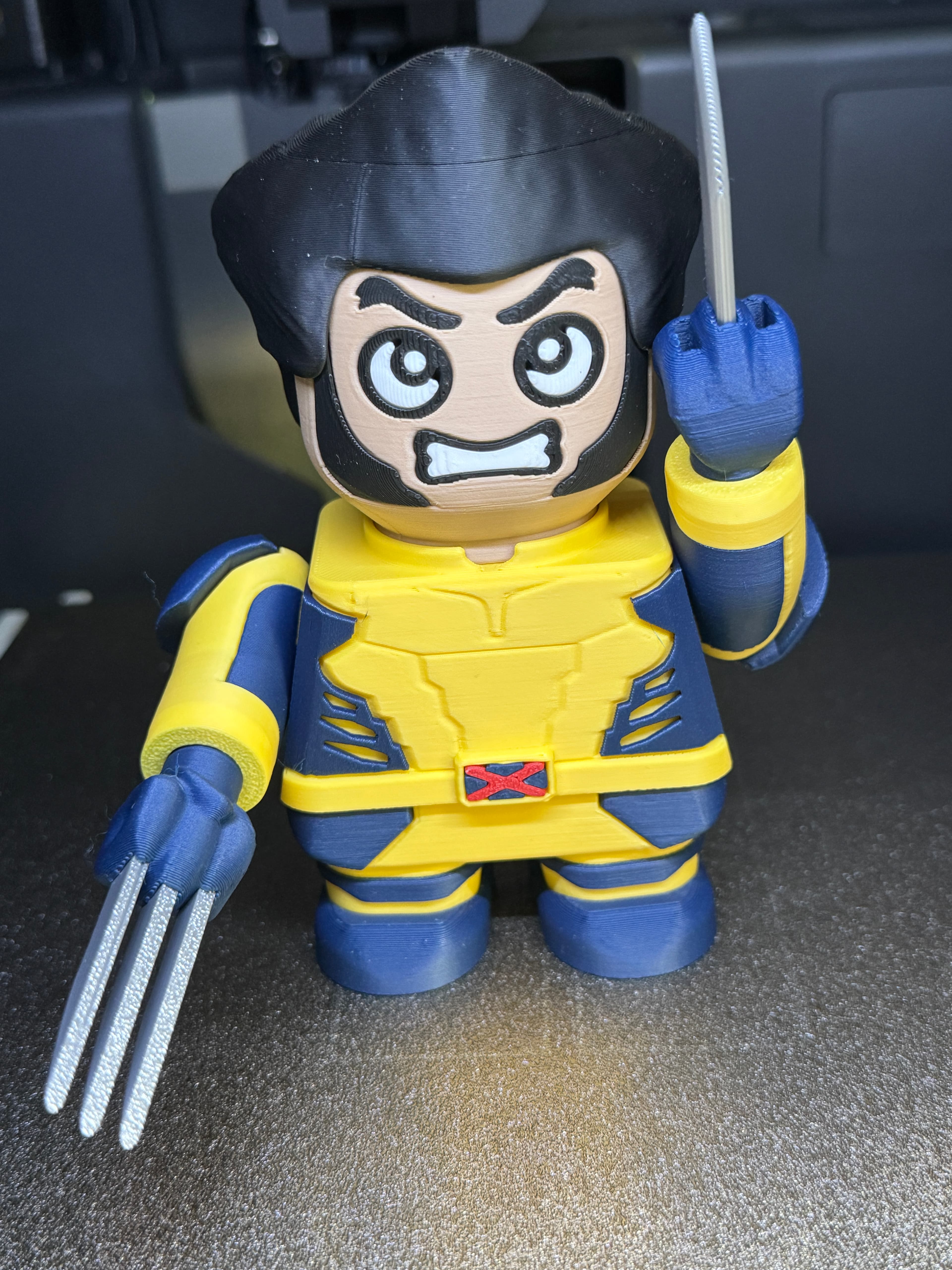 Angry little Wolverine.
Went together smooth
