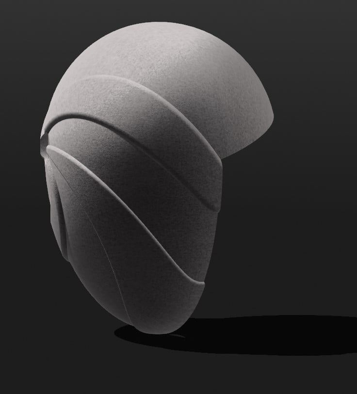 White Zetsu 3d model